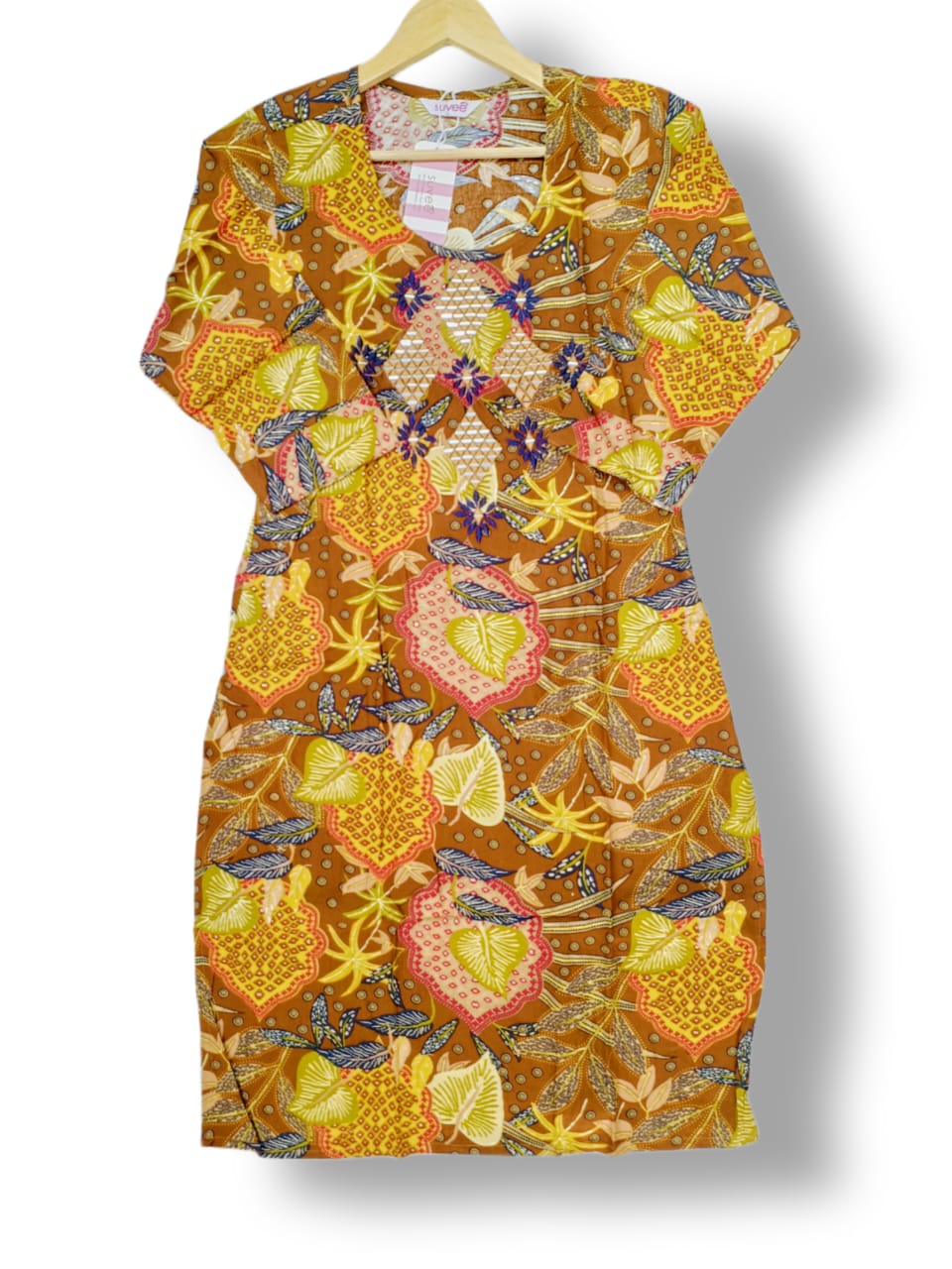 PRINTED RAYON & MODAL SILK KURTI